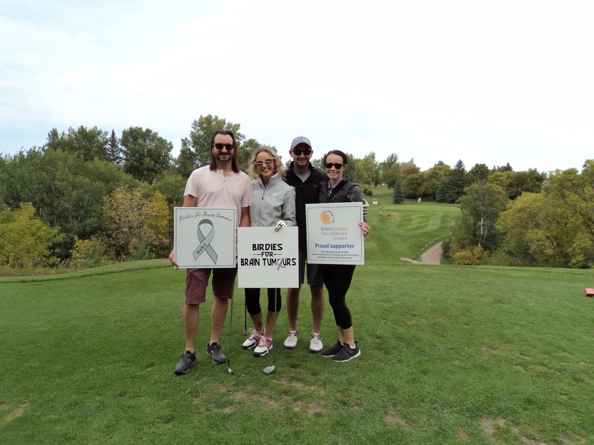 B4BTinfo's tweet photo. Thank you to the sponsors, volunteers, participants, organizers, supporters, donors, friends, family and the team at Glen Lea Golf Course for making the 10th Annual Birdies for Brain Tumours a huge success! We are grateful for your continued support and generosity!⁣⁣⁣ #b4bt https://t.co/04nBWf5vtx