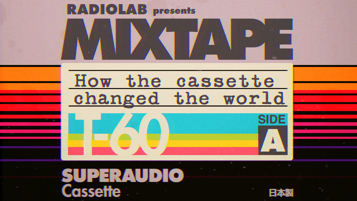 FPullam's tweet photo. Total joy listening to @Radiolab's new #Mixtape series. First episode: the first mind-opening reveal of the Walkman and why tapes (and CDs) in #China had cuts in them. Feat. @KaiserKuo and the late Akio Morita of Sony. https://t.co/m7vfroIDxm https://t.co/aOwSEqLnal