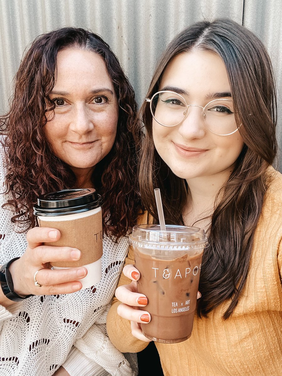 Took mom for birthday coffee and tea ☕️
