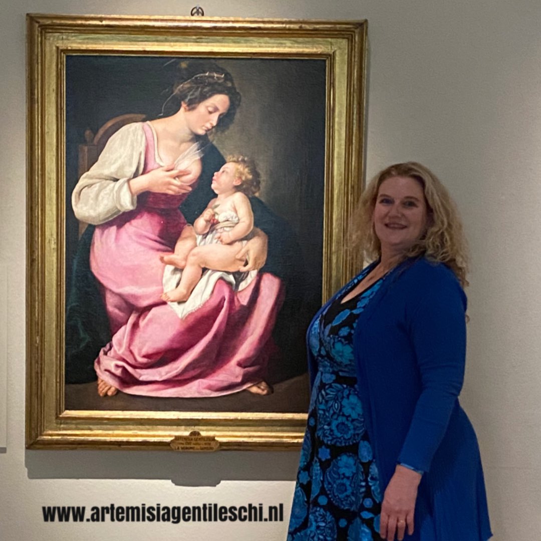 Morgen geef ik een online lezing over Artemisia en de schitterende tentoonstelling @RijksmuseumT na afloop on-demand te bekijken. Meer info: kunstgeschiedenisacademie.nl/online-lezing-…