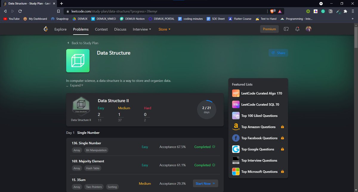kmritunjay_'s tweet photo. 2️⃣0️⃣Day 20/30 v2.0 by 
@scaler_official

🌟Oct challenge LC 
@leetcode
🌟GCloud Labs #30daysofcloud

#scalerLearning 
#scaler30DoC 
#codewithscaler
#30daysofcode
#codechallenge https://t.co/Sy688j2989