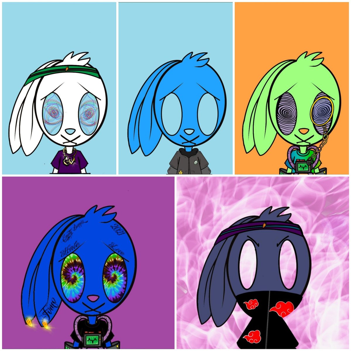 <a href="/Kwebbelkop/">Kwebbelkop</a> EmptyBunniesNFT from artist <a href="/Fragmentaiz/">Frag.🆘</a> are really cool! You can get them through <a href="/nfturboArt/">NFTurbo Crypto Artists Agency</a>