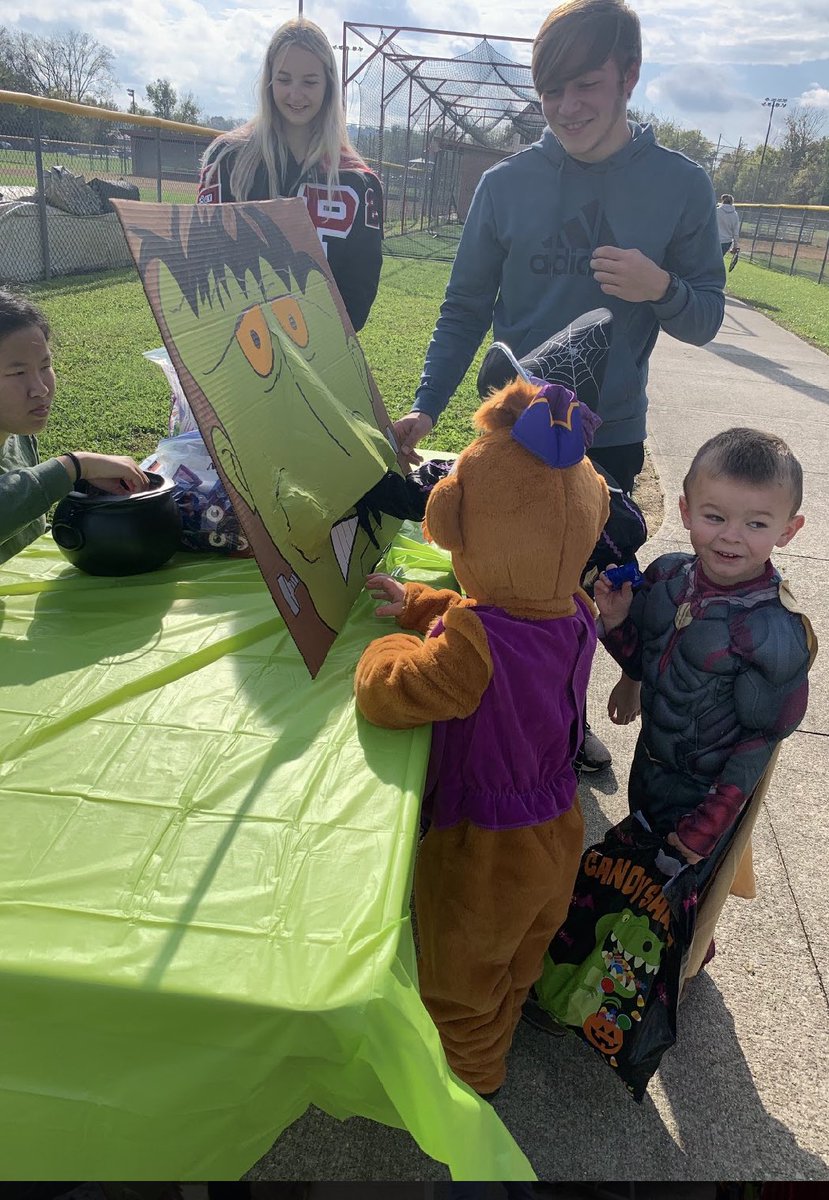 Great day helping the Pendleton County Public Library at their storywalk.