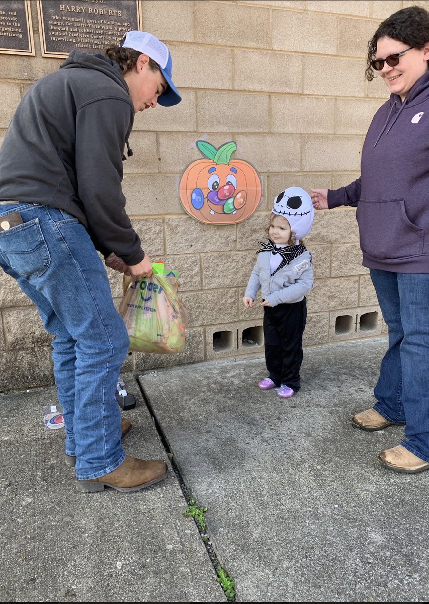 Great day helping the Pendleton County Public Library at their storywalk.
