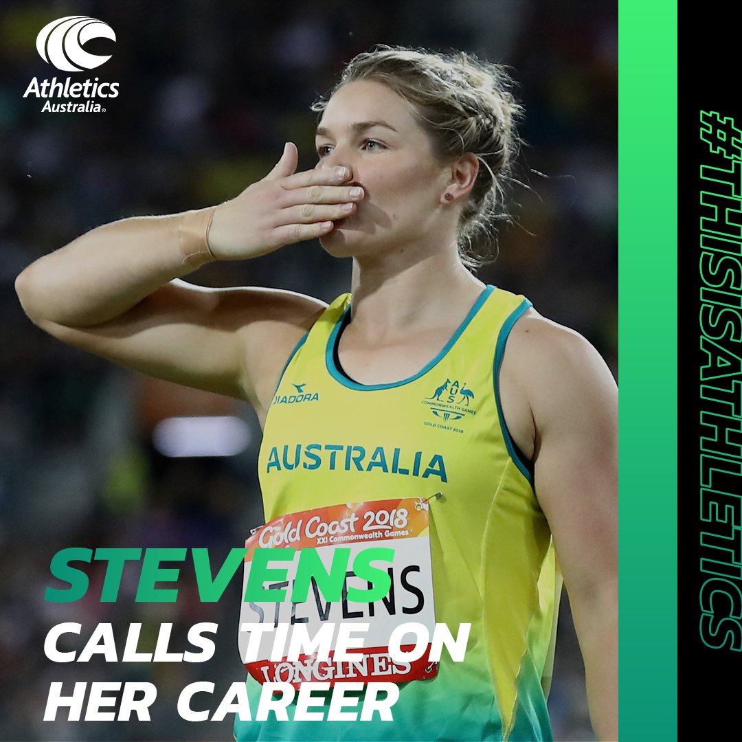 Australian Athletics (@australianaths) on Twitter photo 4-time Olympian <a href="/danisamuels/">Dani Samuels</a> has bid farewell to competitive athletics, today announcing her retirement.
"Any medal I've won, I wish I could break into 10 pieces... The medals are the result of what we achieved as a team." bit.ly/DaniStevensRet…
#ThisIsAthletics 4-time Olympian <a href="/danisamuels/">Dani Samuels</a> has bid farewell to competitive athletics, today announcing her retirement.
"Any medal I've won, I wish I could break into 10 pieces... The medals are the result of what we achieved as a team." bit.ly/DaniStevensRet…
#ThisIsAthletics