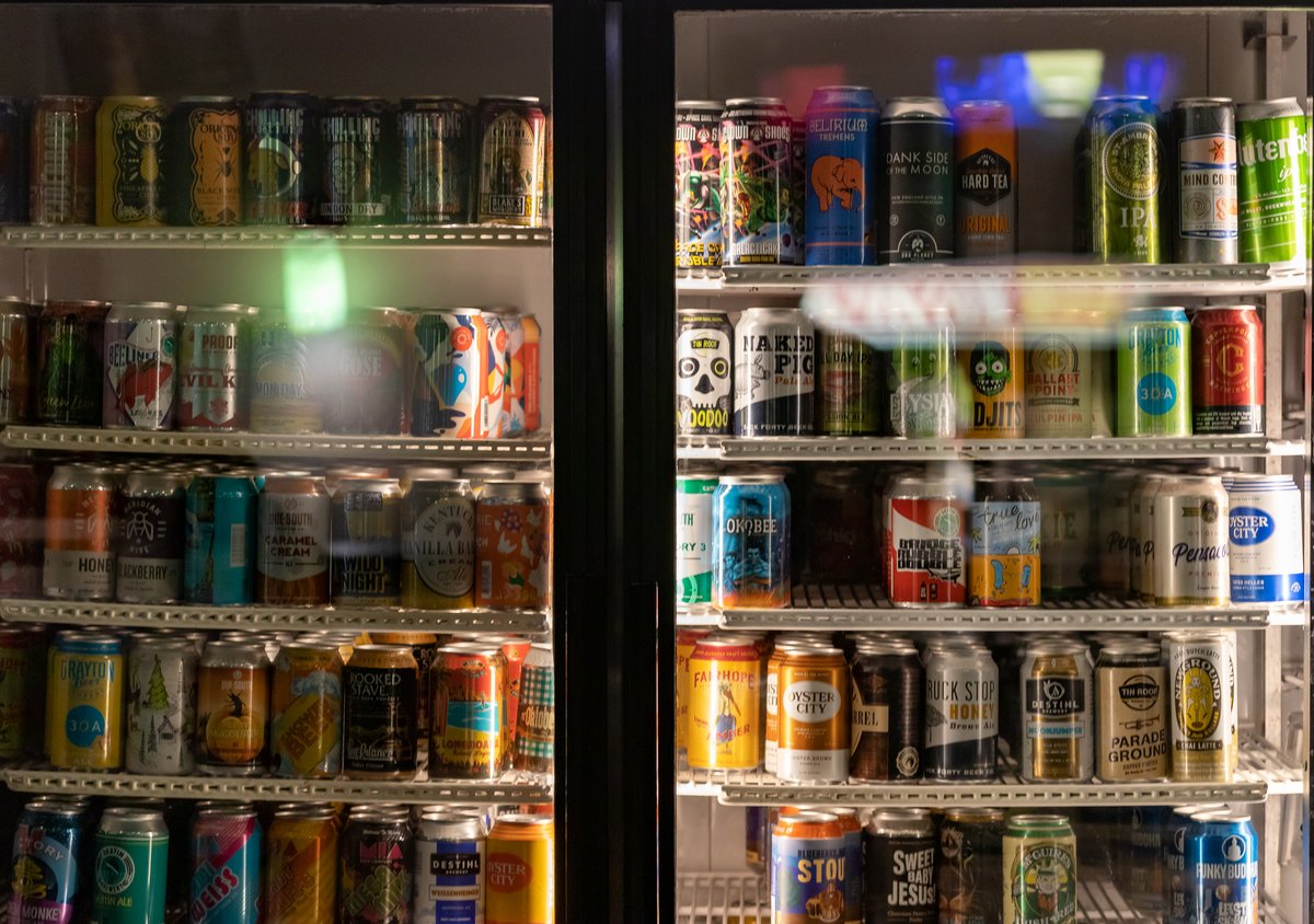 We love choices and that's why we have around 100 canned craft beers to choose from.

Come design the perfect burger and pair it with one of our amazing beer options.