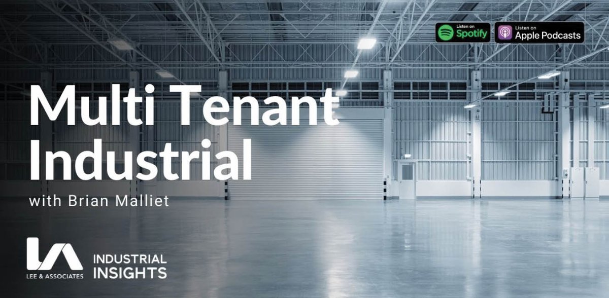 bkm_management's tweet photo. Exciting news! BKM founder Brian Malliet recently guest starred on the Industrial Insights Podcast with Justin Smith. You can listen on Spotify and Apple Podcasts.   

#brianmalliet #industrialinsights #CRE #industrialCRE #bkmcp #bkmmgmt #podcastfeature #podcast #tenantbase https://t.co/93g1D60fRl