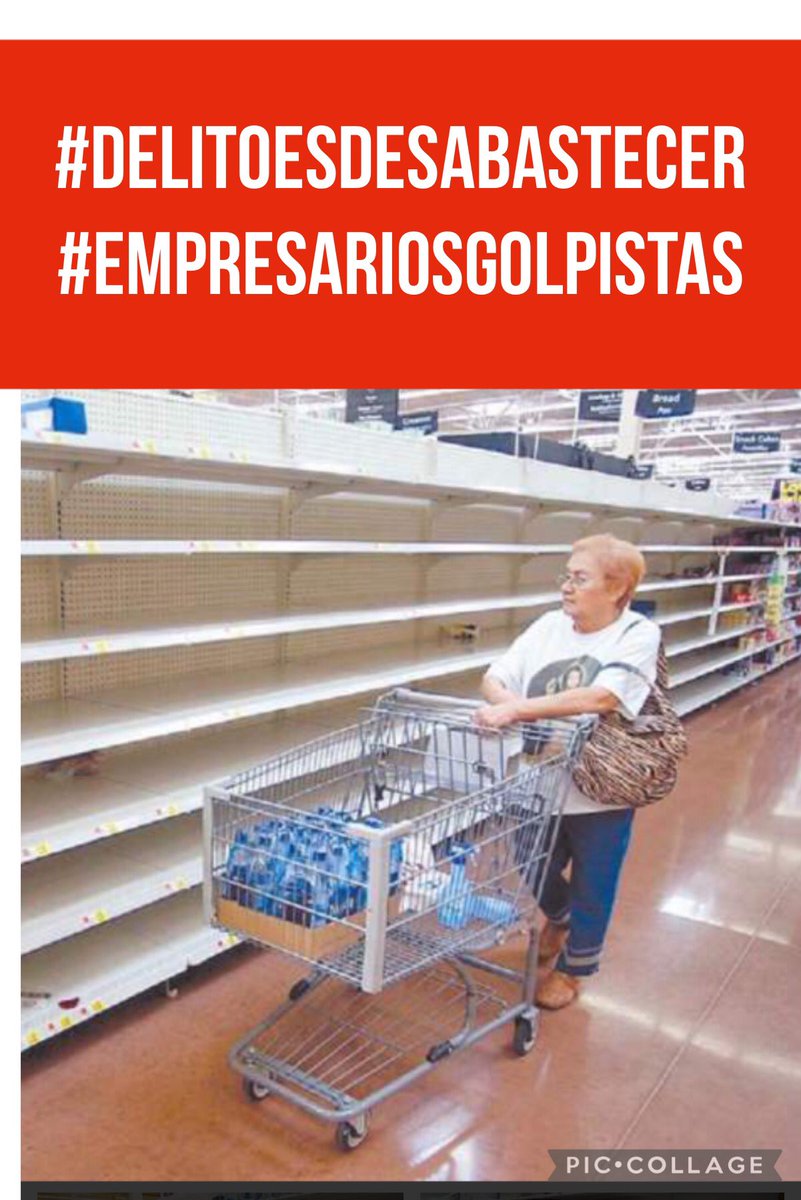 letizia78's tweet image. #DelitoEsDesabastecer
#EmpresariosGolpistas
