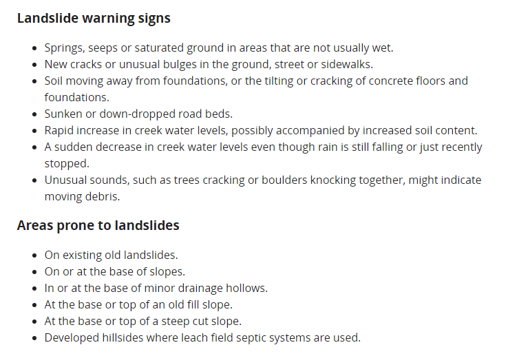 Jasamsdestiny's tweet image. #Landslide #Mudslide #debrisflow what to look for ... listen for

#BombCyclone #ElDorado #Butte #NorCal #OR #WA