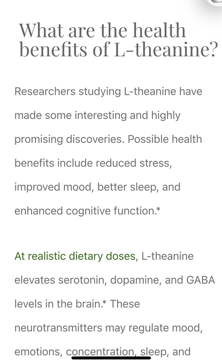 So today I learned there is an amino acid with my name in it: L-Theanine it’s found in tea and helps with relaxation, cognitive function, AND lowers stress. Whaaaat? I’m all over this. #drinkingteaeveryday