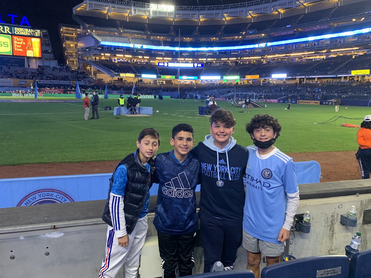 Let’s go Boys!  #nycfc