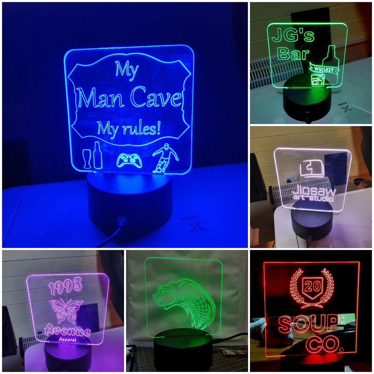 BarnMiddle's tweet image. Personalized LED Night Light, Custom Valentine&apos;s gift, Logo Night Light, Custom Engraved Gift, Acrylic Night Light, Nursery Room tuppu.net/713cf49  #PhotoNightLight