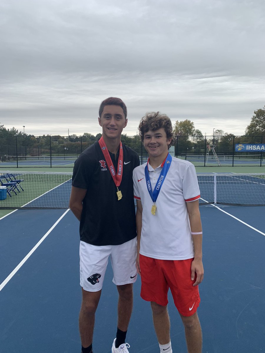 panthersnc's tweet photo. Congratulations to NC sophomore Alex Antonopoulos, Boys Singles Tennis State Runner-Up! Great job Alex! @NC_Principal @msdwt https://t.co/Wc7yrIubVs