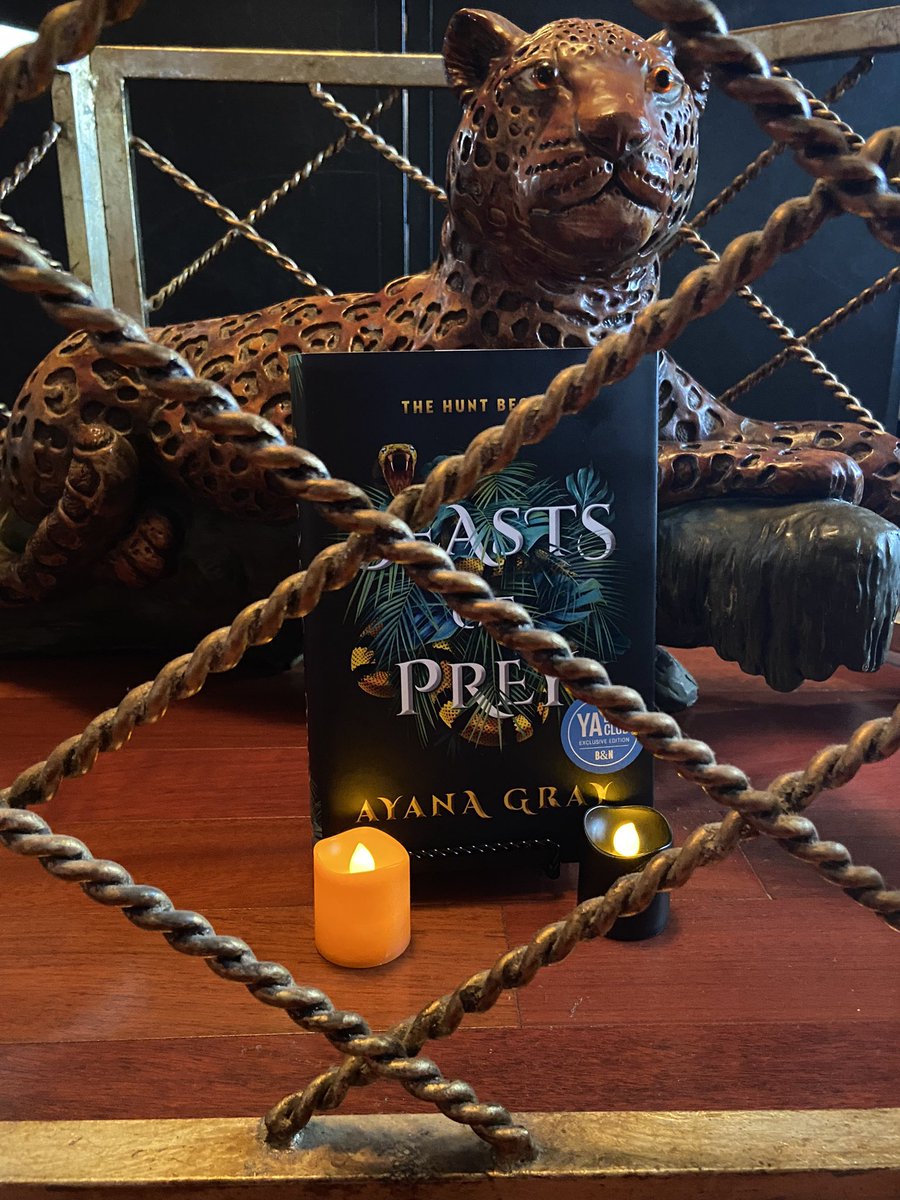 MiracleAustin7's tweet image. #BeastsOfPrey #AyanaGray 📚⭐️📚⭐️📚👏🏽🤩 #Mythos #Magic #Fantasy #Monsters #EpicAdventure #YA #Diversity #GreaterJungle #NightZoo #Koffi #Ekon #SonsoftheSix 🐅🐍🦓🐍🐆🐊
