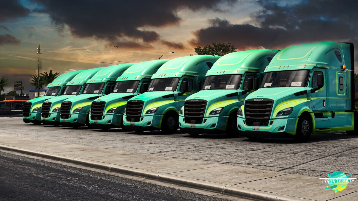 OCSC_Officiel's tweet photo. Thank you to all VTCs and drivers that joined tonight’s event with TNT Logistica. 

@truckersmp @SCSsoftware #ats #supervisedbyocsc https://t.co/5EGvUDiedZ