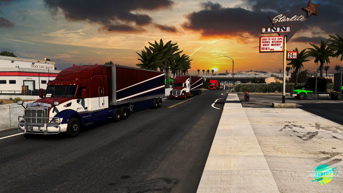OCSC_Officiel's tweet photo. Thank you to all VTCs and drivers that joined tonight’s event with TNT Logistica. 

@truckersmp @SCSsoftware #ats #supervisedbyocsc https://t.co/5EGvUDiedZ
