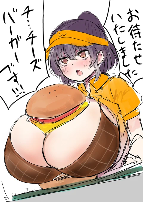 チ‥チーズバーガー🍔 