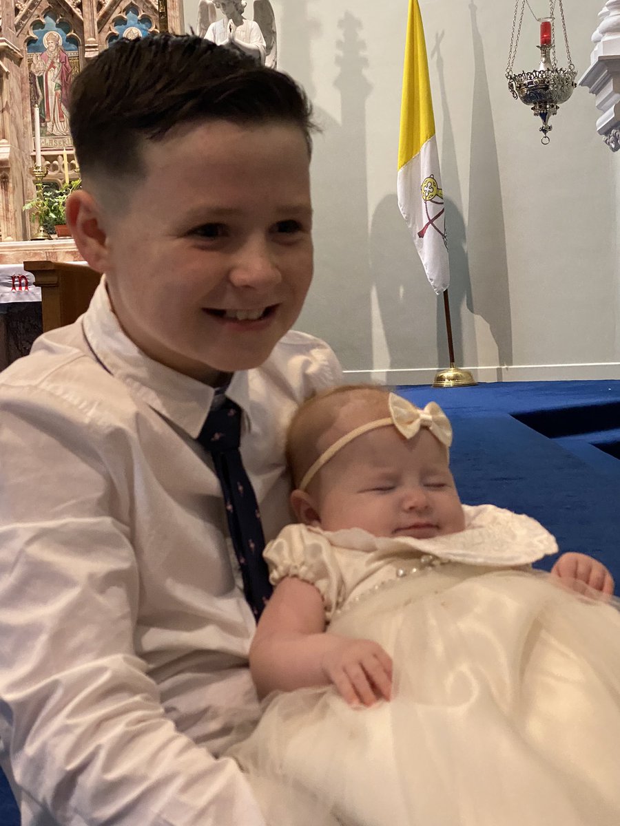 NursepollyRgn's tweet photo. Lovely lovely day at #Madisons christening, she is so lucky to have two lovely godmothers ๐๐๐, my girl @TheEldestRock puts such thought into every detail, sheโs perfect xxx ๐โค๏ธ๐งก๐๐๐๐งก https://t.co/7sXMrFe1hs