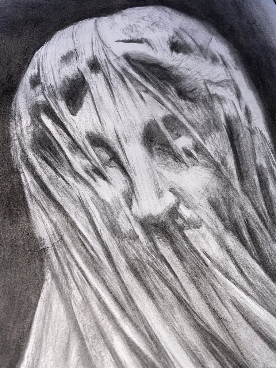 orniamart's tweet photo. This week I finished a charcoal drawing study of the Veiled Virgin by Giovanni Strazza. That was the theme at my art class. This sculpture is so beautiful!
#charcoaldrawing #veiledvirgin #strazza #drawing #drawingstudy https://t.co/uBdGfyPE9y