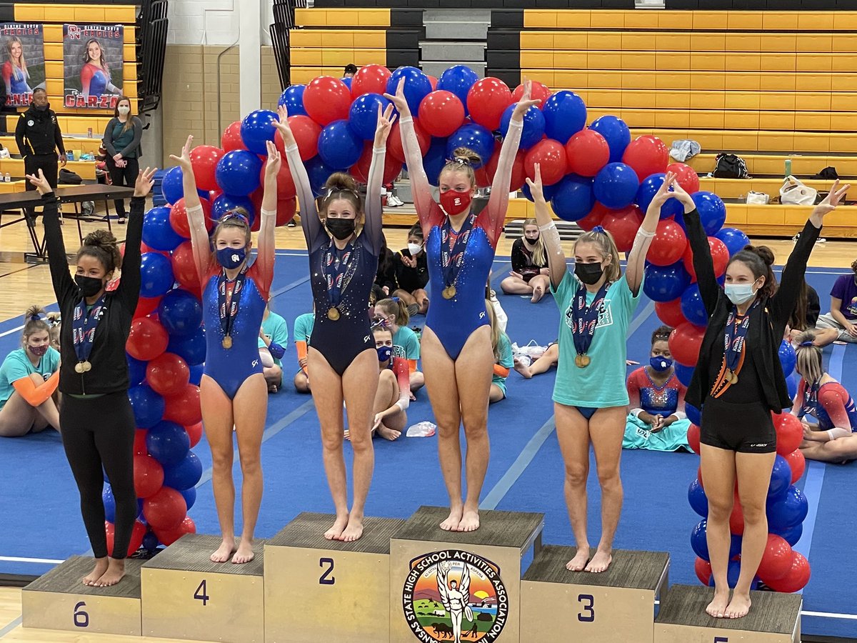 ADButlerOW's tweet photo. What a day for Alexis Purdy at State Gymnastics! @OlatheGym2021 @OWNovacekOWLS 

Beam - 2nd Place
Bars - 2nd Place
Floor - 4th Place 
All Around - 2nd Place https://t.co/26NH95mI09