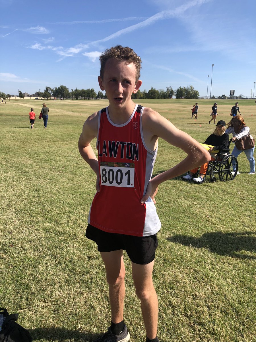 LawtonPS's tweet photo. Congratulations to our Lawton High School Wolverines Cross Country State Qualifiers:
Lyric Swatzell
Allyson Taylor
Abigail Kamper
David Rich
#WeAreLPS #LawtonPS #GoBigRed #LPSNextLevel https://t.co/wKjYZ9Frts