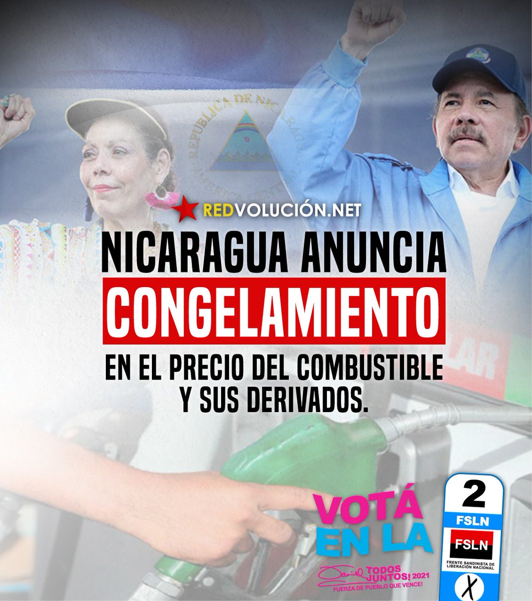 ¡Excelente noticia ❤🖤!
*#UnidadParaLaProsperidad* 
*#TodosJuntosVamosAdelante* 
*#ConDanielEnLa2*
*#LeonRevolucion*
*#Nicaragua*