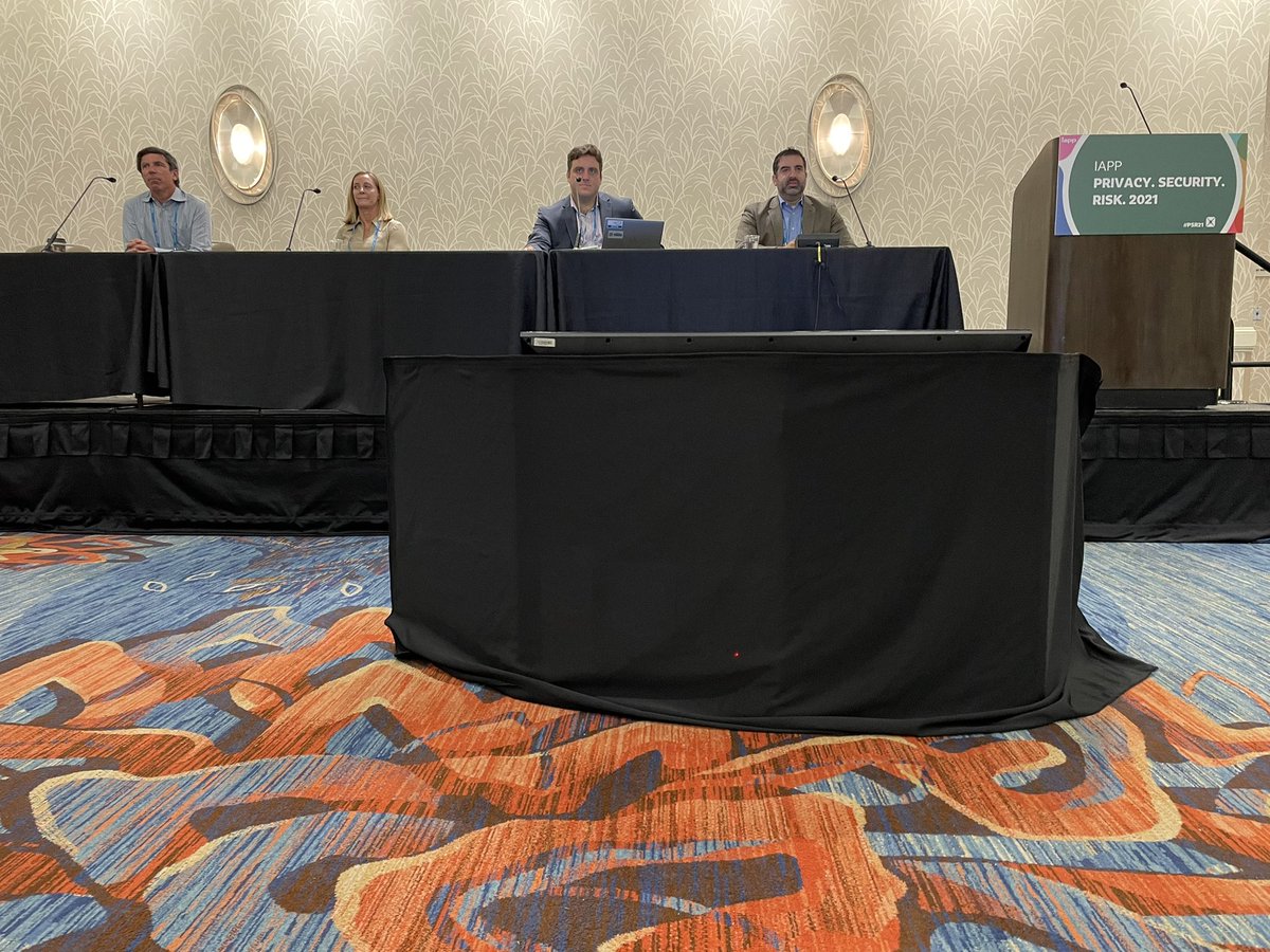 I learned so much and met so many people (in-person!) at #PSR21. Such a wonderful @PrivacyPros event.
