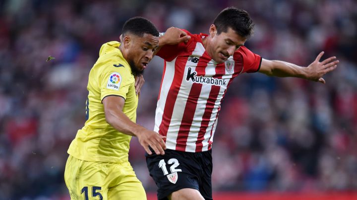 MarioValverde_'s tweet photo. 🏁FINAAAL EN BILBAO
🔥El Athletic se acerca a Europa tras ganar 2-1 al Villarreal
🧤Rulli paró un penalti a Berenguer en el 82'
🔴⚪⚽: R. García (14'), Muniain (77', P)
🟡⚽: Coquelin (32')
#AthleticVillarreal #ATHVIL #LaLiga #ChampionsLeague #AtreveteConKast #Covid_19 https://t.co/jCKf6p9y05