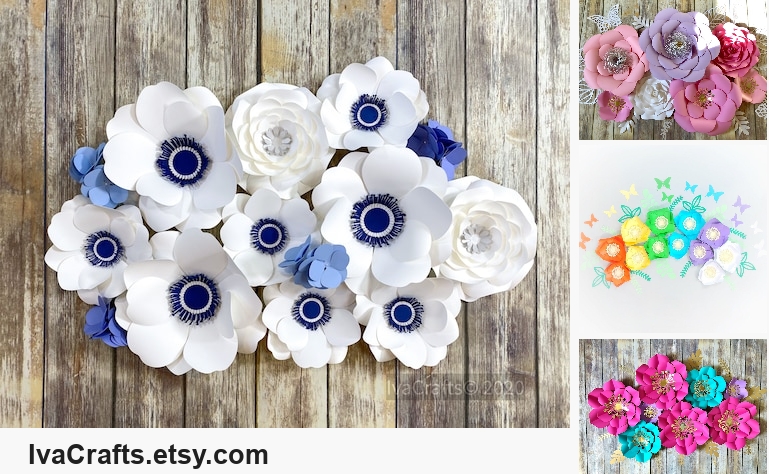 IvaCrafts's tweet photo. Anemone Paper Flower Set in White &amp; Navy Blue https://t.co/LhMsordUVz #homedecor #walldecor #wallhangings @etsymktgtool @etsymktgtool https://t.co/UImgxsqT0a