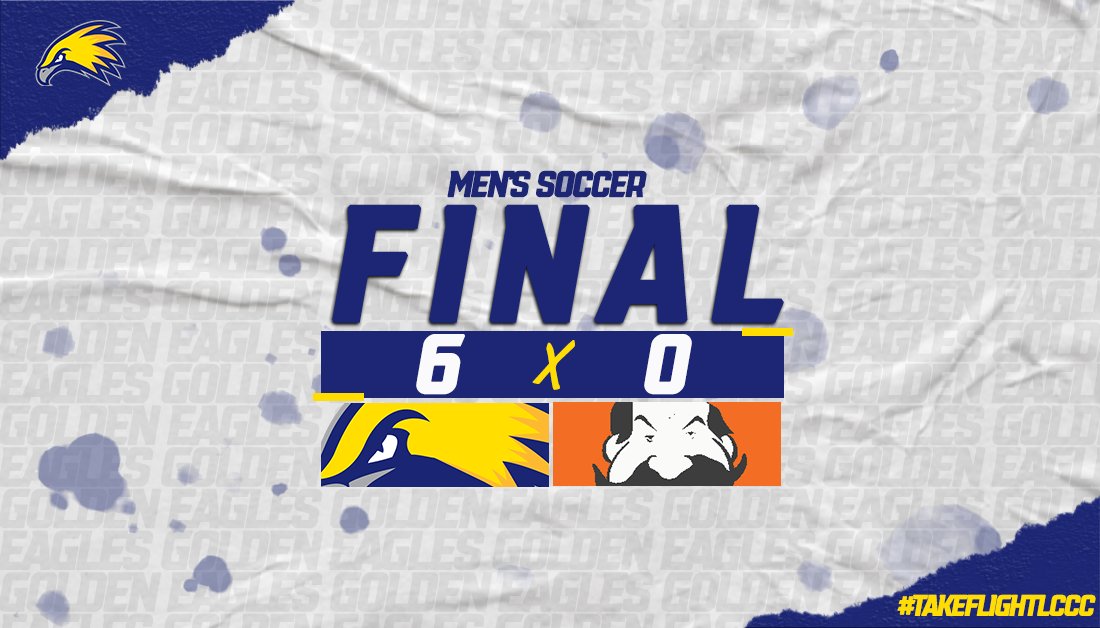 MSOC | Golden Eagles move on and will host the semi-final and final round of the Region IX tournament

#TakeFlightLCCC