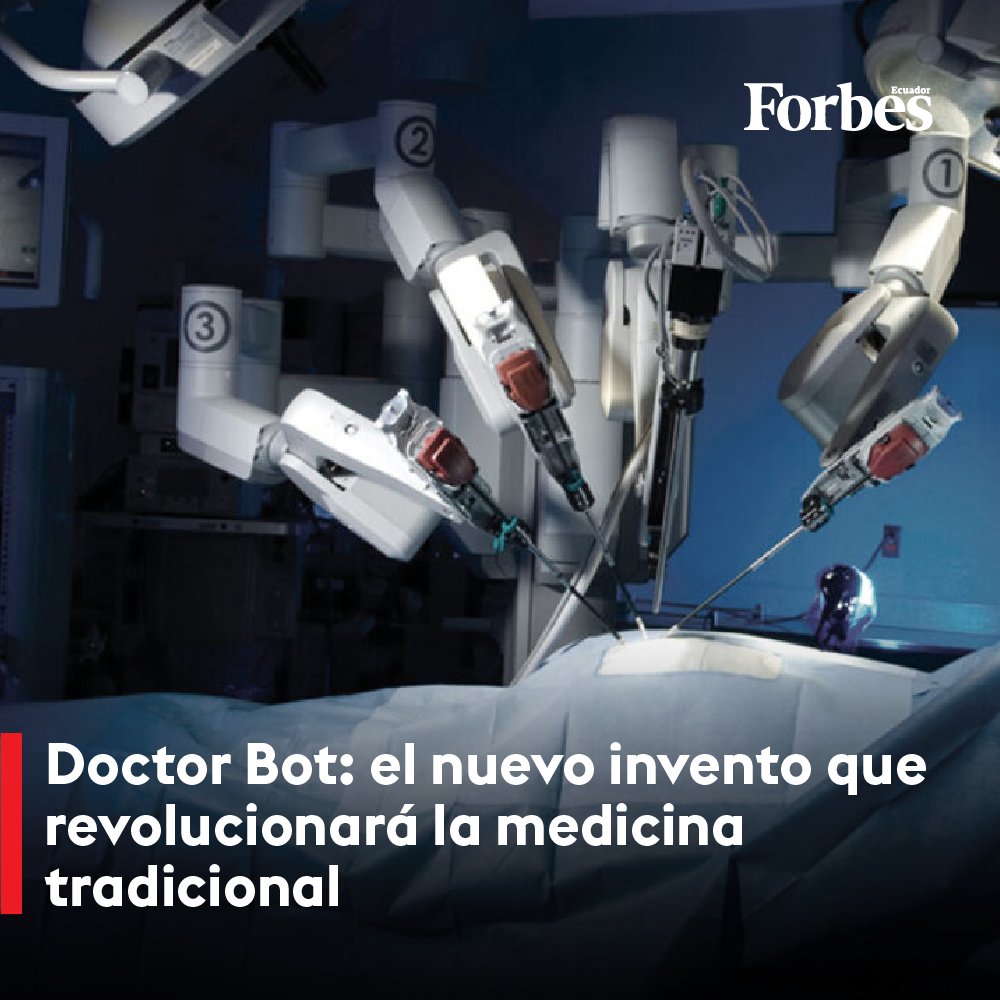 forbesecuador's tweet photo. Dos jóvenes graduados del #MIT y un cirujano bariátrico están apostando a que un nuevo #RobotCirujano miniatura haga operaciones abdominales. Conoce la historia del #DoctorBot en nuestra #SegundaEdiciónImpresa, de venta en @SupermaxiEcu y Mr. Books https://t.co/l4AL17NAII