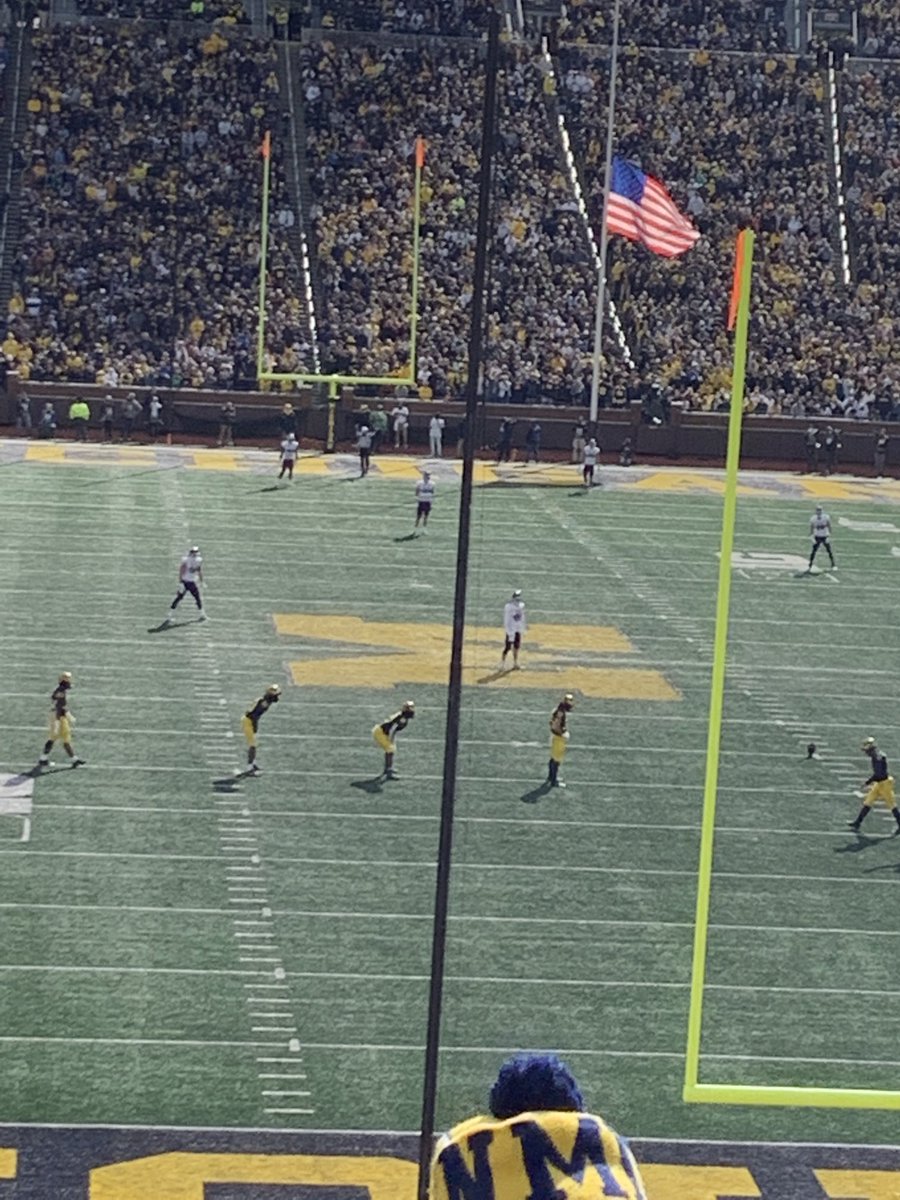 Go Blue 7 and 0