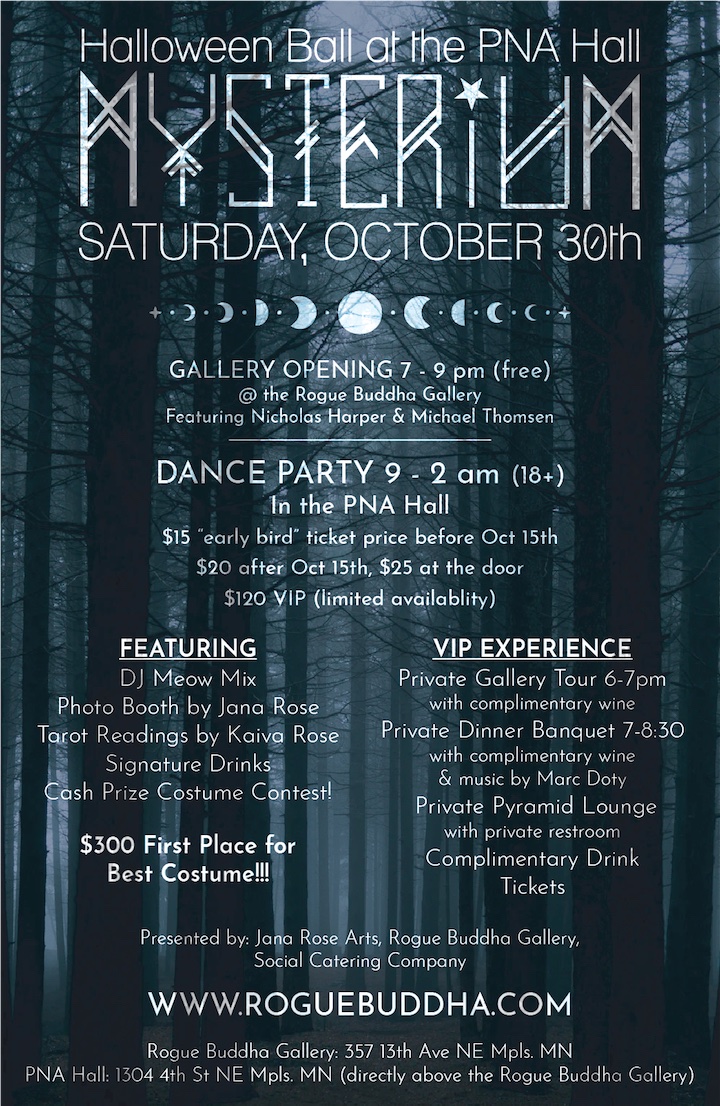 harperfineart's tweet photo. We're drawing closer to the MYSTERIUM Halloween Ball in the PNA Hall! Be sure to reserve your spot today! Details can be found at the gallery website, https://t.co/mAI4E0VvSR #halloween2021 #mysterium #halloweenparty https://t.co/XMrMei5WF3