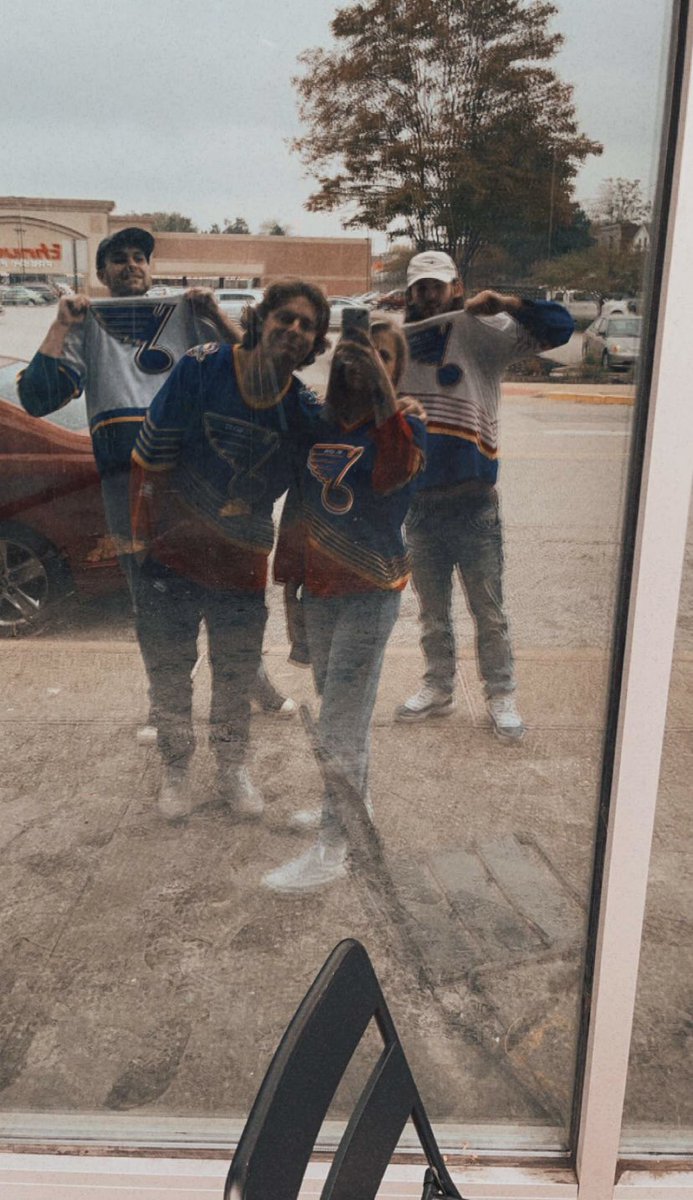 WWiningar's tweet photo. Home opener about to go crazy! Lets gooo #stlblues https://t.co/jsyWC88DUQ