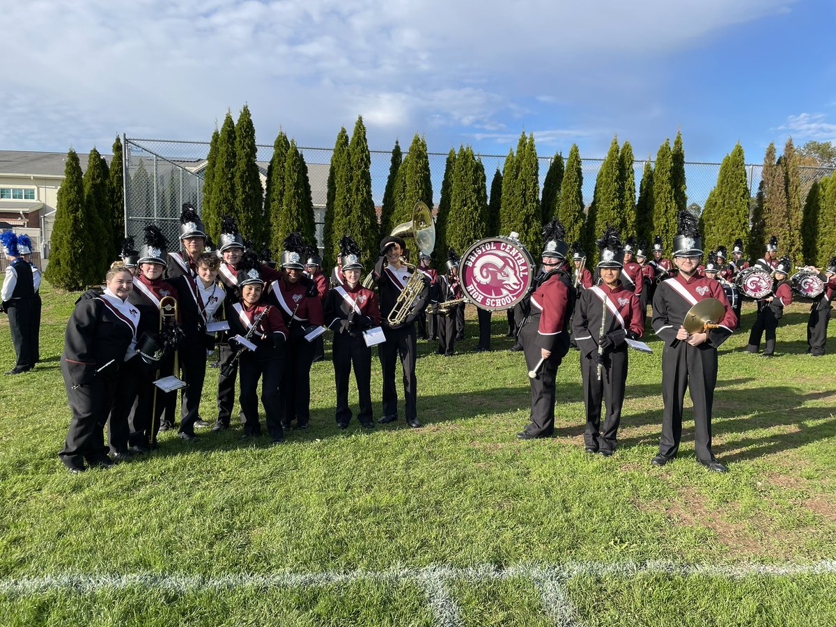 Another great performance at Southington High School’s “Music of the Knight” band competition!!! Yay band!!!