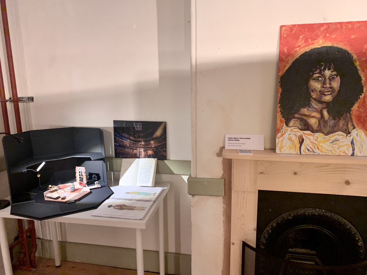 SchScenography's tweet photo. GRADUATE EXHIBITION Class of 2021 BA (Hons) Design for Theatre &amp; Performance, Rose Bruford College.

Graduates Esther Jones, Ellie King, Melissa Travers, Hannah Williams &amp; Victoria Maytom took over South London Theatre in Norwood to exhibit their end of year show. https://t.co/OZ0o9Dy9sp