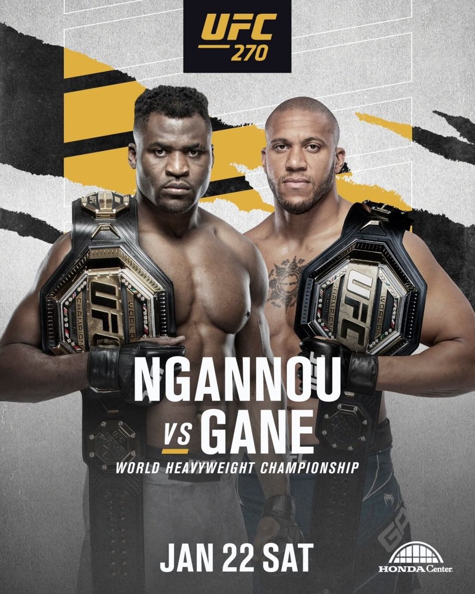 francis_ngannou's tweet image. ☝🏿 01.22.22 #undisputed