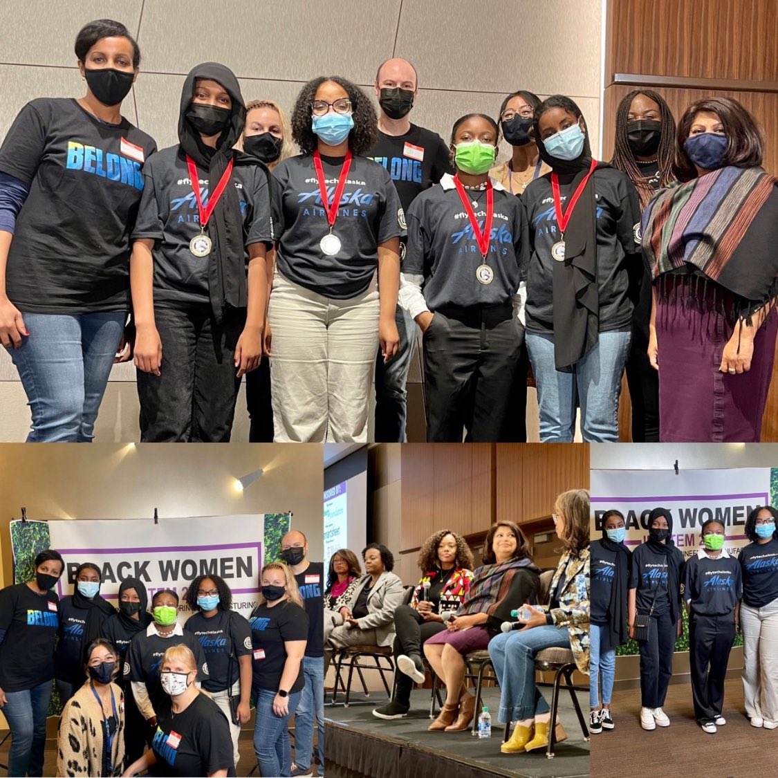 What an incredible Saturday morning with a powerhouse of women including the talented young women who are our future! #blackwomeninstem <a href="/iurbanteen/">iUrban Teen</a> <a href="/AlaskaAir/">Alaska Airlines</a> #flytechalaska <a href="/B_WiSTEM/">BWiSTEM</a>