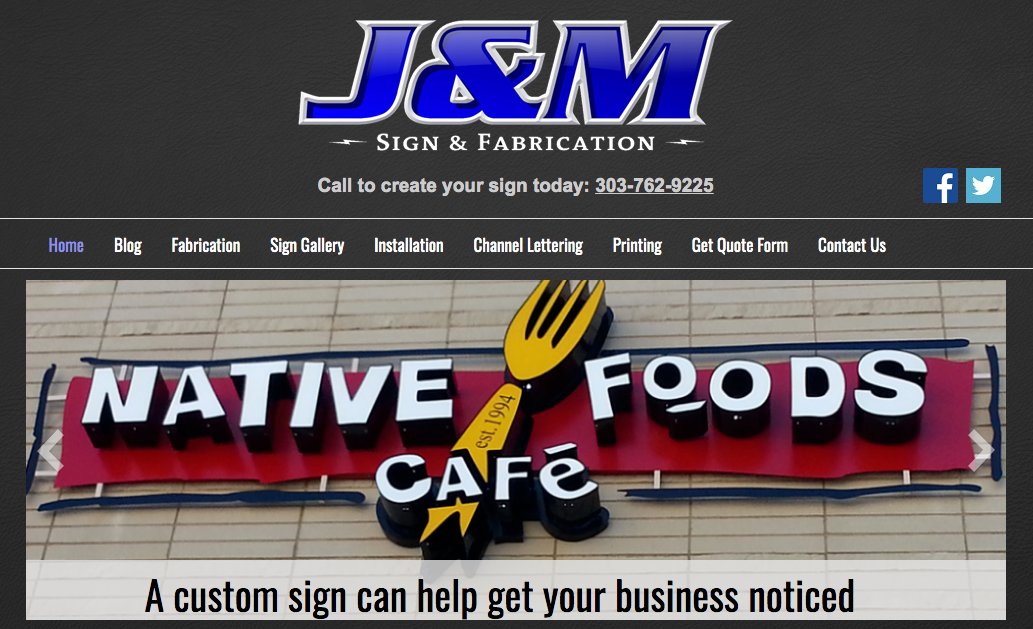 NEW MEMBER — We'd like to welcome J &amp; M Sign and Fabrication to the Colorado Sign Association! They are located in Lakewood and offer a full range of signs and graphics, as well as sign installation services. Website: jandmsign.com.
#signs #signage #lakewood