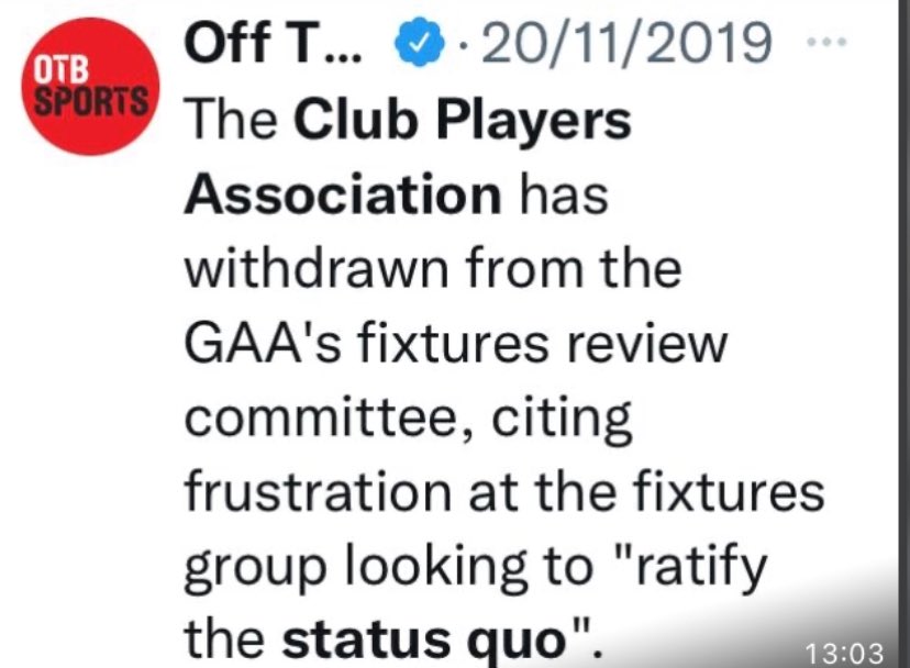 roughfield's tweet photo. Todays goings on highlight dysfunctional #GAA decisionmaking: no transparency, voting blocs, senior management & players support but motion fails, flawed proposal gets to floor, others donโt, & still elephants roam freely through the room. Plague on all their houses #LoadOfBalls https://t.co/bQfBSjWz3a
