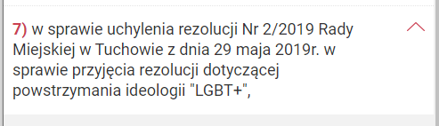 AtlasNienawisci's tweet photo. Na sesji 27 października w Tuchowie będzie procedowany projekt uchwały uchylającej strefę anty-LGBT. 

Tuchów był pierwszym samorządem, który stracił zagranicznego partnera (francuski Saint-Jean-de-Braye) z powodu uchwały anty-LGBT.

https://t.co/hZEwtoGDy9 https://t.co/OgXZJ1fLFY