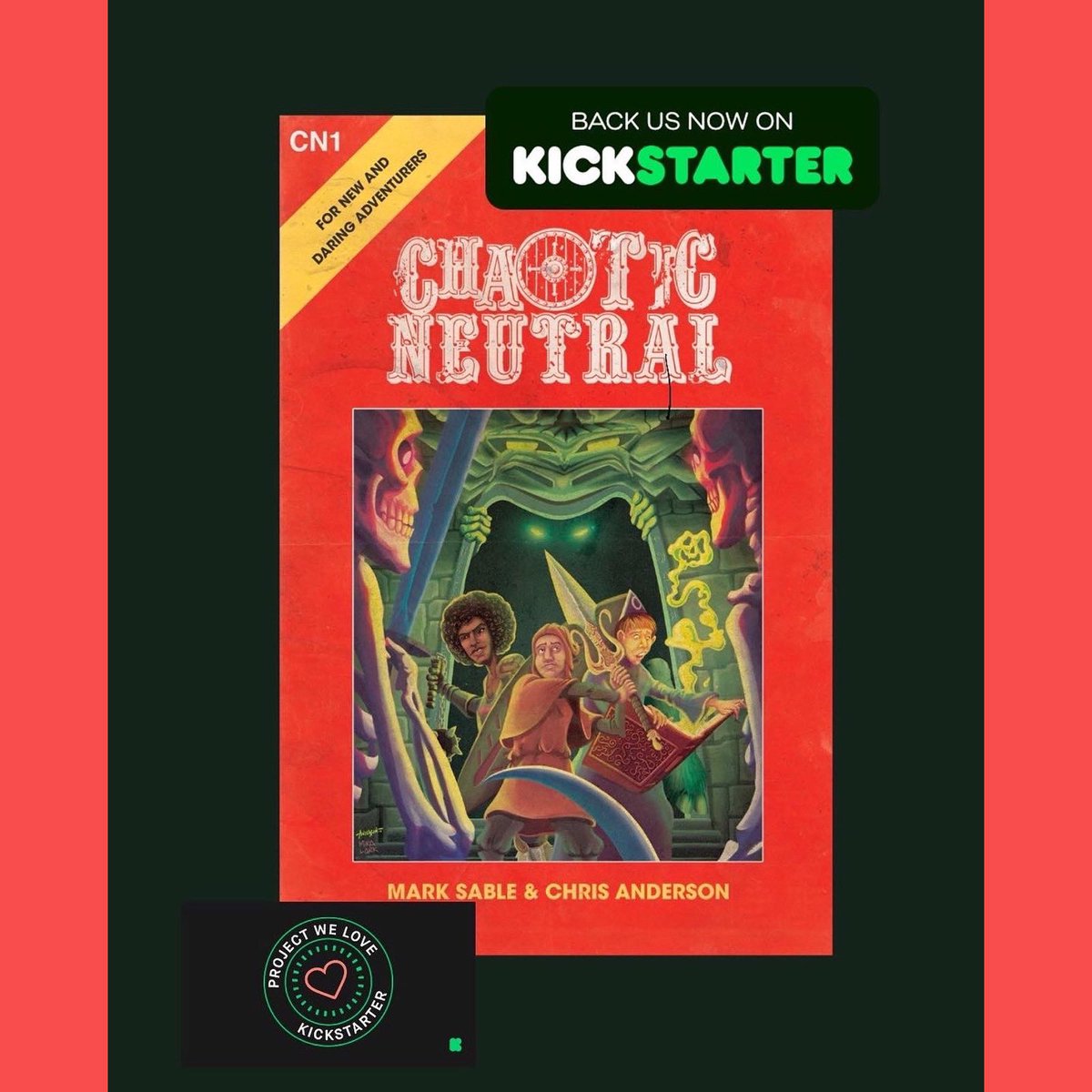 chrisacomics's tweet photo. I need 10 more backers to hit 350! Who wants to help?#projectwelove #kickstarter #comics #rpg

https://t.co/MWyztUkfpp https://t.co/0cFUk6eylY