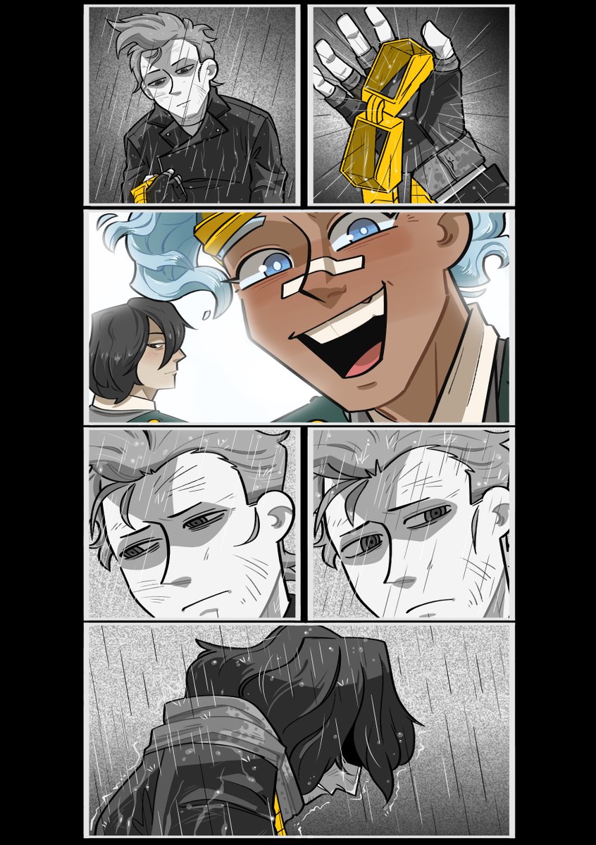 MayISleepNow's tweet photo. It's out!! Oh boy, I can finally share my piece for the @rooftopzine!!✨Go check it out, everybody worked so hard!👀💛💙💜 https://t.co/Lk26KxFzUD