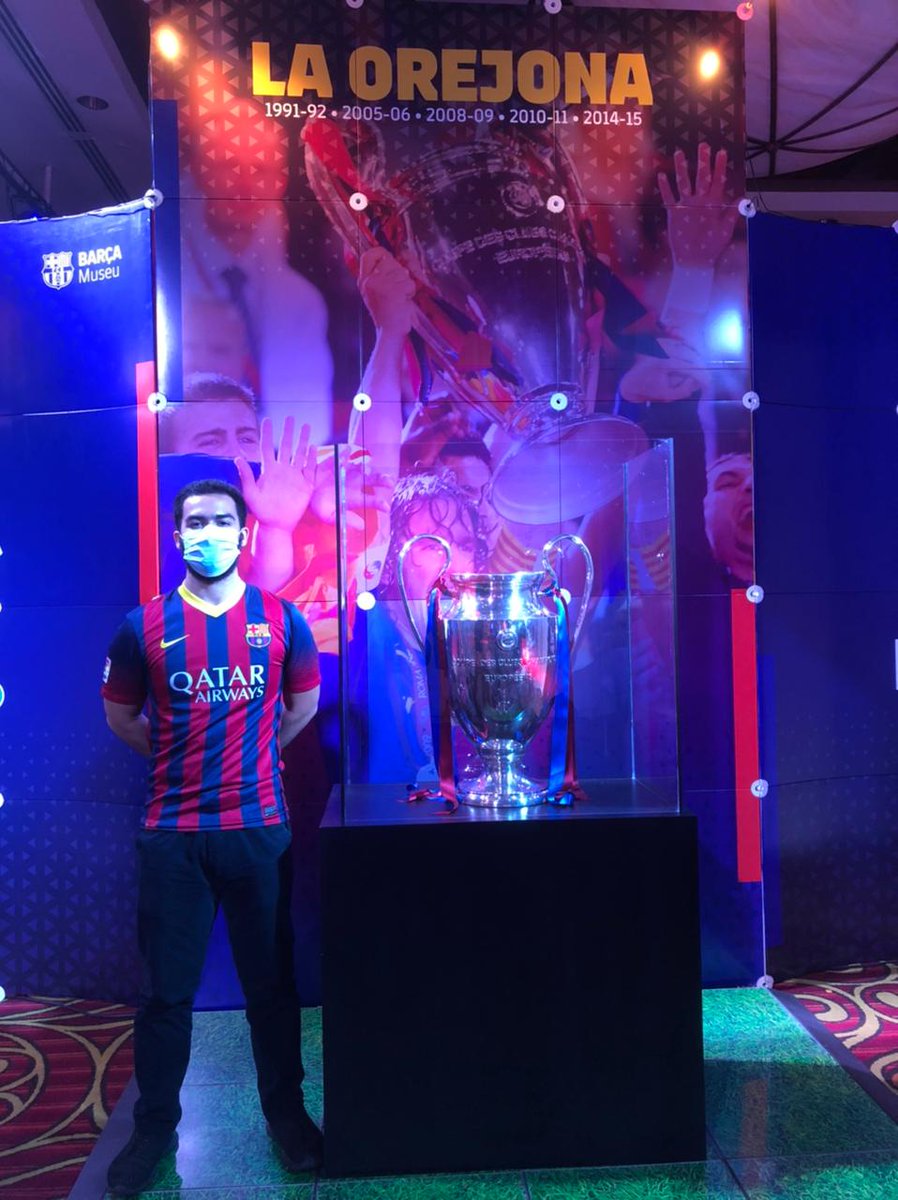 Eucastillo29's tweet photo. Orgulloso de ser fanático del Fútbol Club Barcelona 💙❤️🙌

#BarcaMuseu 
#FORCABARCA https://t.co/OCPIWuAdFI