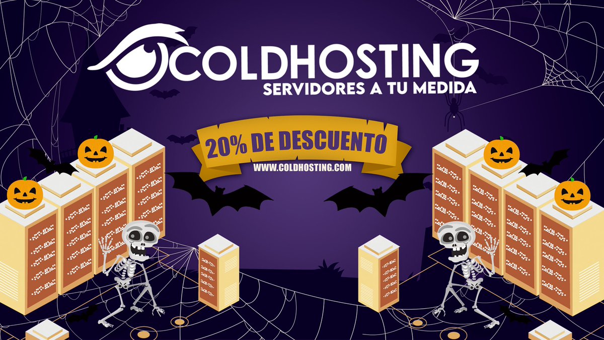ColdHostingSL's tweet image. Llega Halloween y llegan las ofertas de ColdHosting!
Código: HALLOWEEN
20% de descuento en todos los productos.

URL: coldhosting.com 
#vps #ofertas #hosting #dominios