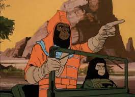 Fcsnva's tweet photo. "Hey Babbitt!" #TheMouseMerizedCat has a hynotized Catstello doing impersonations,one of which got edited on Cartoon Network; #PlanetoftheApes is dark and true to the movies, unusual for a 1975 show; Kitty Pryde has a edgy relationship with Alvalanche on #XMenEvolution. https://t.co/kwPdbDglLE