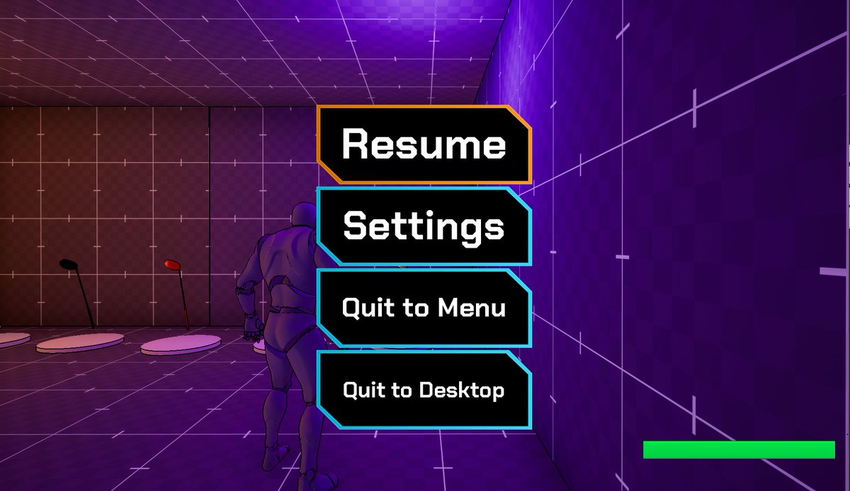 incitementgames's tweet photo. Awesome pause menus: ✅
Voice Actors started on recording: ✅
Playtesting Sessions: 🔜

Interested in getting a firsthand look at Blacklight Arena? Sign up for playtesting now!
https://t.co/cMnJFUdKLC 

#ScreenShotSaturday #IndieGame #GameDesign #GameDevelopment #MadeWithUnreal https://t.co/HrUeePIrDS