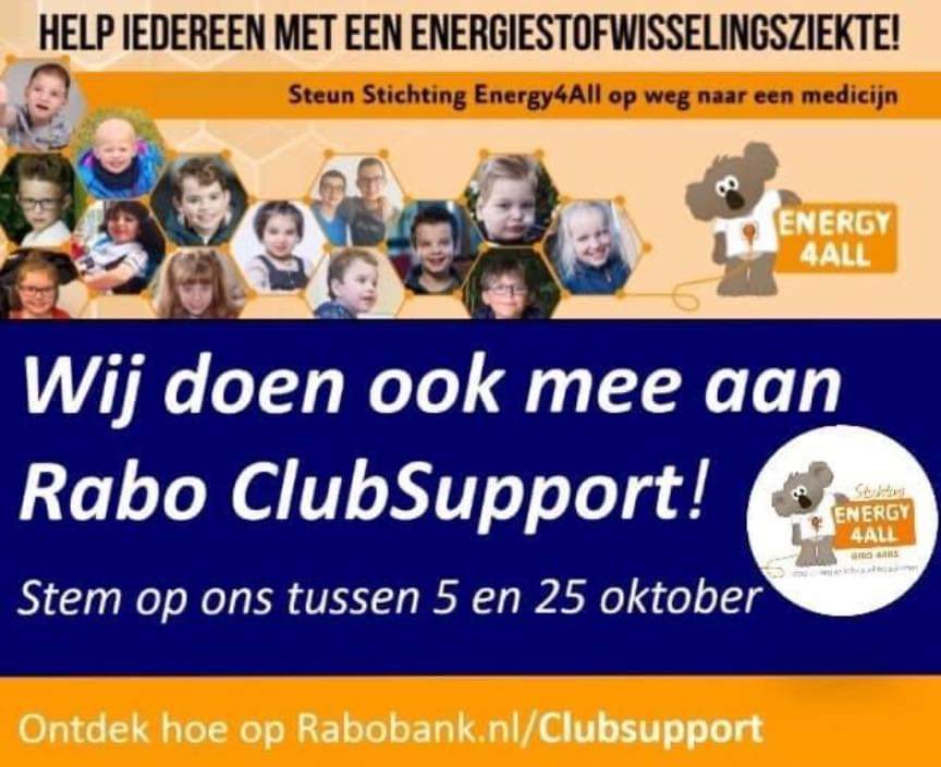 energy4all_nl's tweet photo. RABO CLUB SUPPORT, STEM OOK!
Je kan nog een paar dagen tot 25 oktober je stem uitbrengen op Stichting Energy4All.
🔸Stem op Stichting Energy4All via de Rabobank app of door in te loggen op de website.
https://t.co/LJCRUZK9DL
💚 Bedankt voor je steun https://t.co/Dz0F0T3jNT