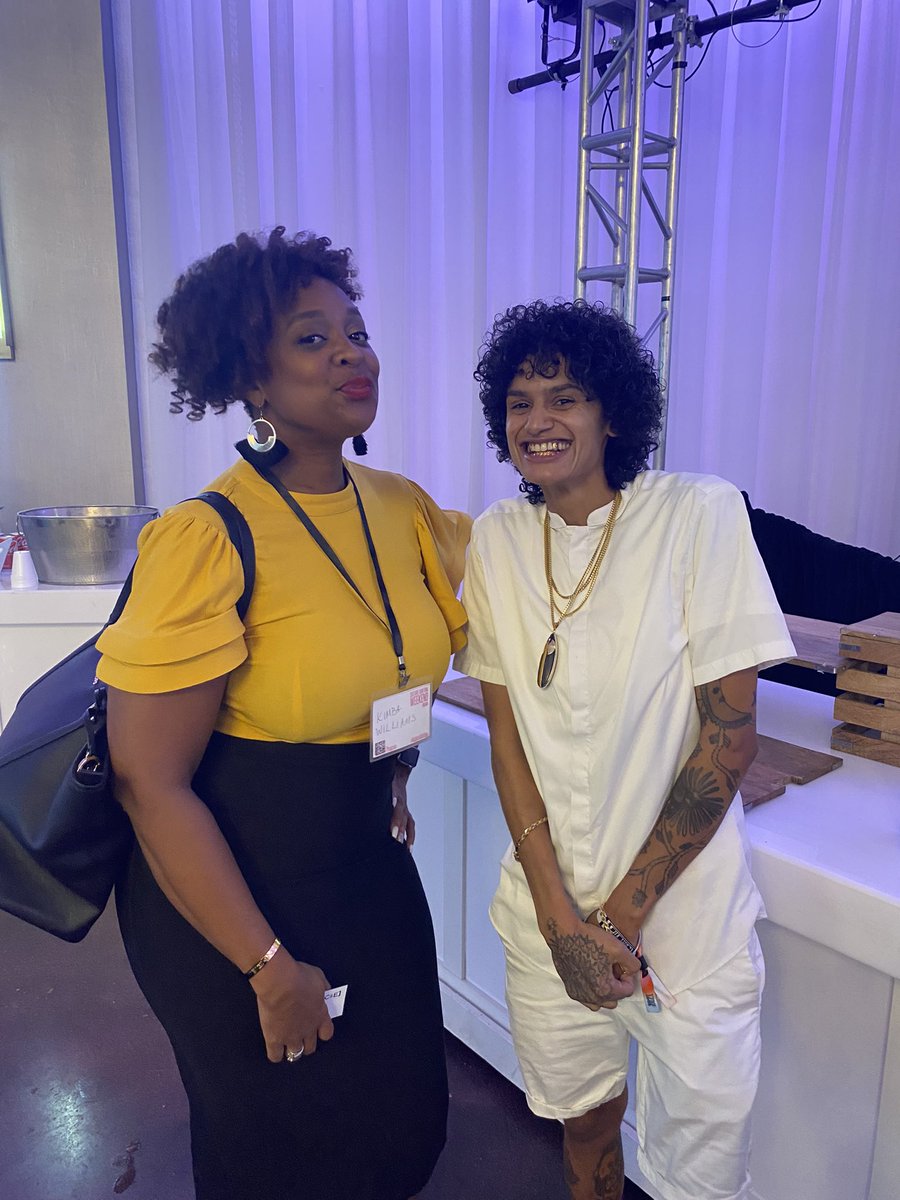 williams_kimba's tweet photo. Learned so much from @TechWithX during her panel @CultureShiftLab in Miami! AI is still racist due to the inherent biases of the people that build it! It’s not enough to have a Black guy on your team…We MUST talk to the community users to ensure we are representing them justly. https://t.co/dF9wL4Uumb